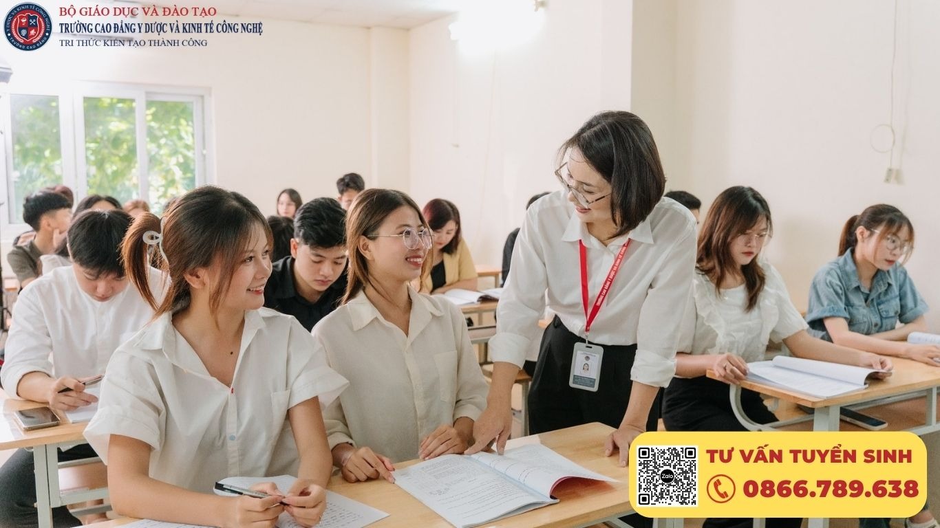 Tuyển sinh Cao đẳng Dinh dưỡng 2026: Xét học bạ THPT
